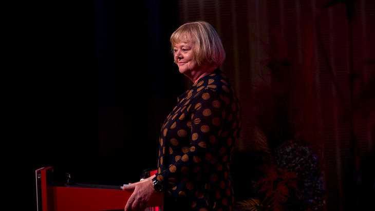 FO-leder Mimmi Kvisvik åpnet landsmøtet 2019 FO-leder Mimmi Kvisvik åpnet landsmøtet 2019